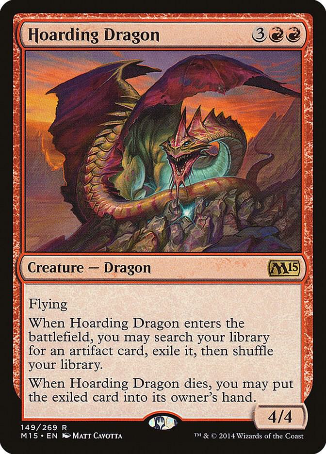 Hoarding Dragon 149/269 (Magic 2015 (M15))  - Foil