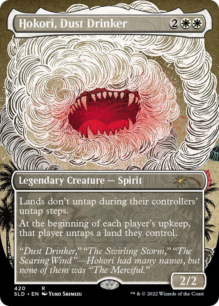 Hokori, Dust Drinker 420 (Secret Lair Drop Series)  - Borderless Foil