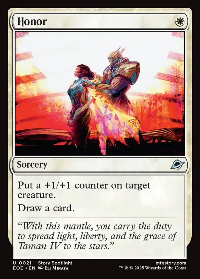 Honor 21/276 (Edge of Eternities)  - Foil