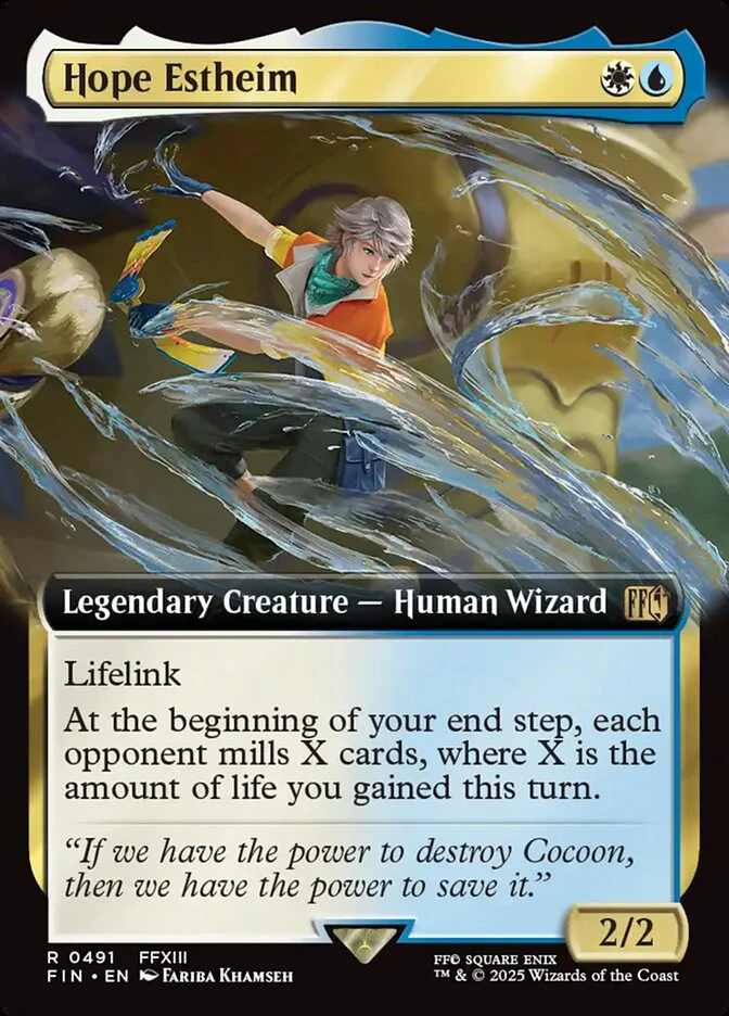 Hope Estheim 491/309 (FINAL FANTASY)  - Extended Art Foil