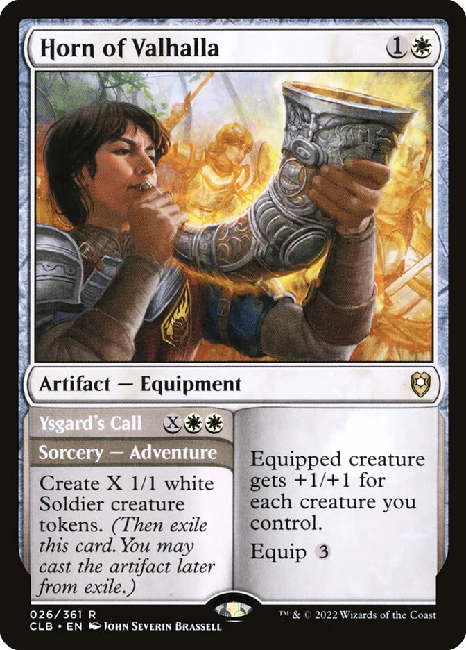 Horn of Valhalla 26 (Commander Legends: Battle for Baldur's Gate)