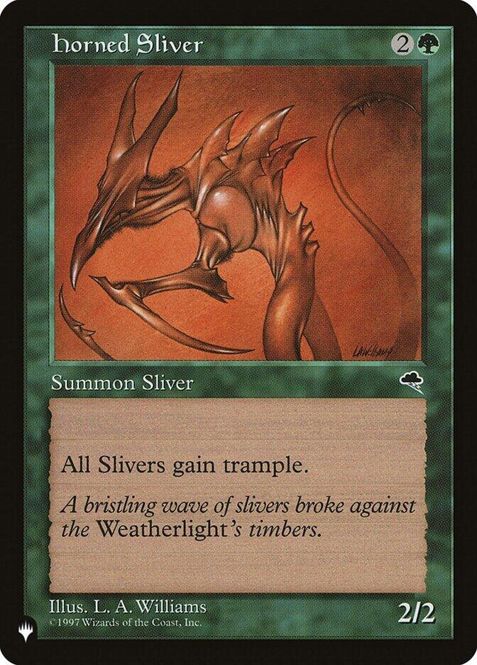 Horned Sliver TMP-234/5075 (The List Reprints)
