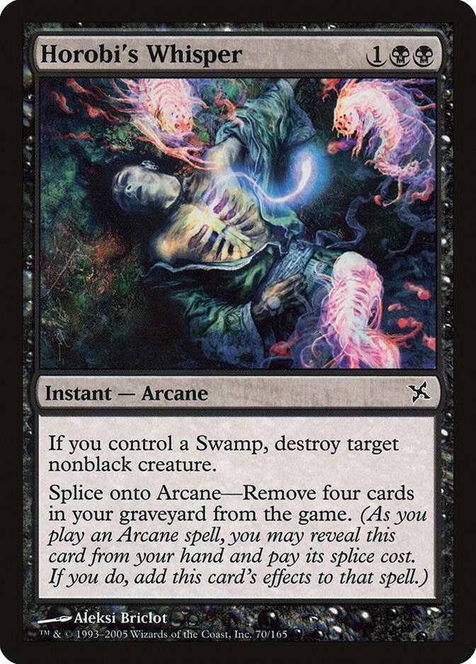 Horobi's Whisper 70/165 (Betrayers of Kamigawa)  - Foil