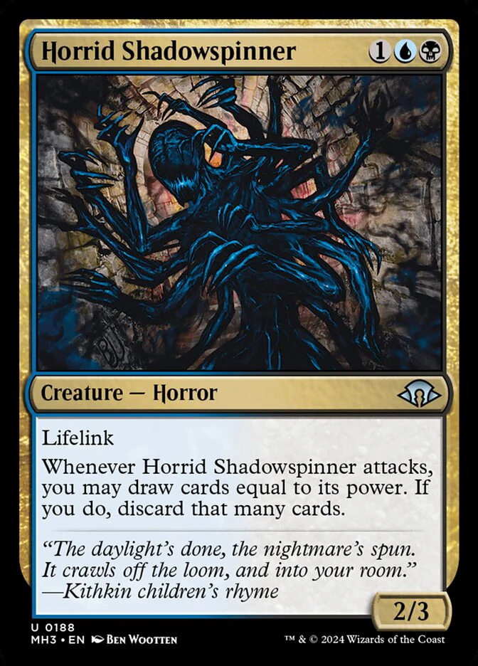 Horrid Shadowspinner 188/319 (Modern Horizons 3)