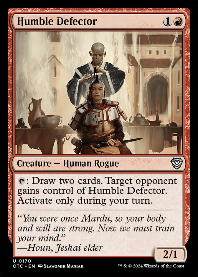Humble Defector 170/342 (Commander: Outlaws of Thunder Junction)