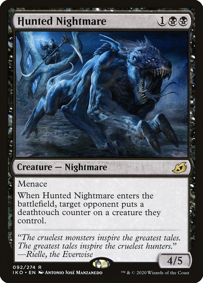 Hunted Nightmare 92/274 (Ikoria: Lair of Behemoths)