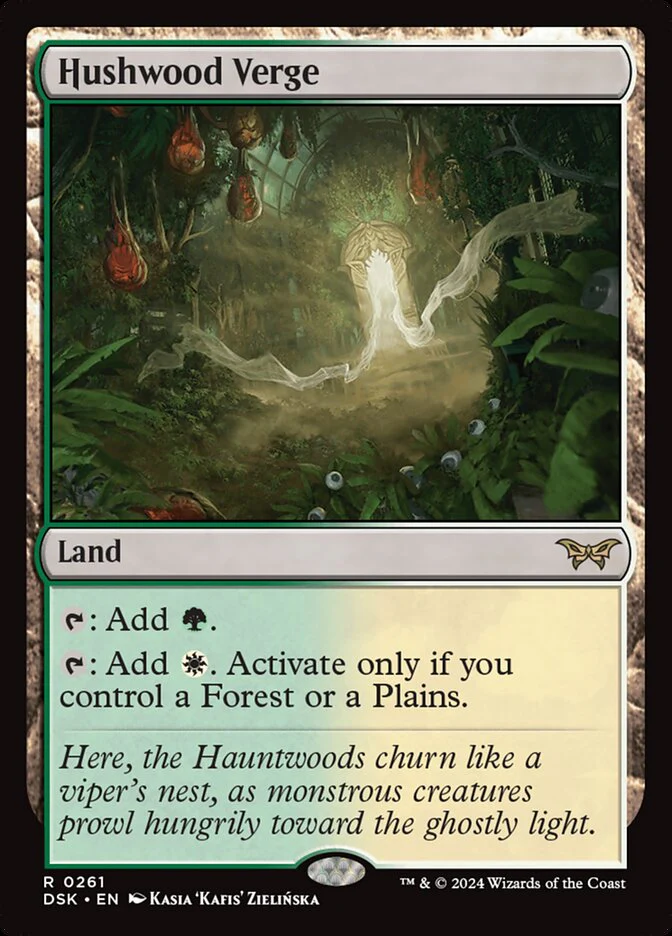 Hushwood Verge 261 (Duskmourn: House of Horror) - Foil