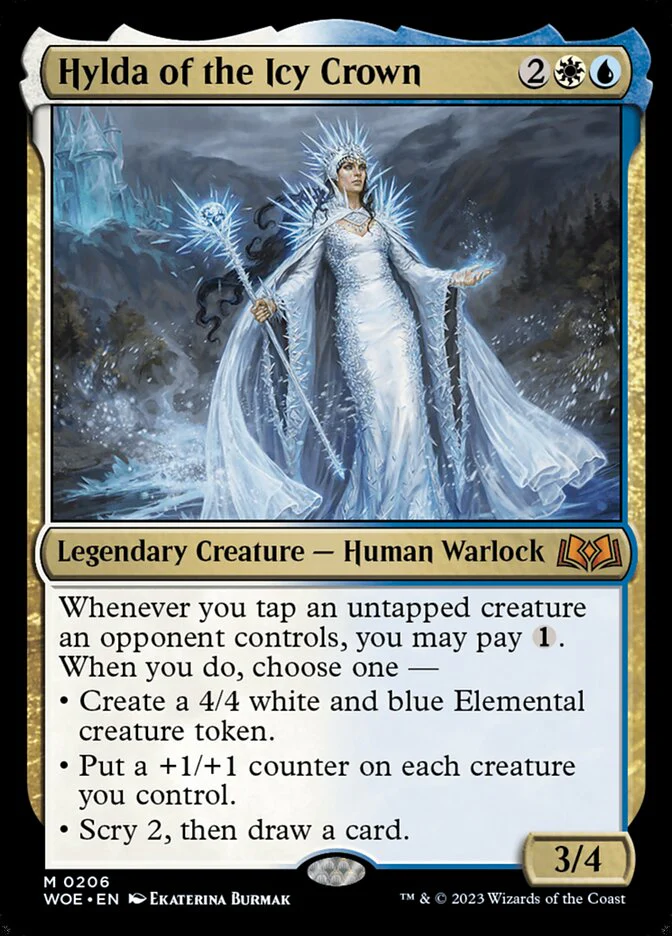 Hylda of the Icy Crown 206/276 (Wilds of Eldraine) - Foil