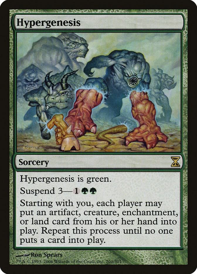 Hypergenesis 201/301 (Time Spiral)