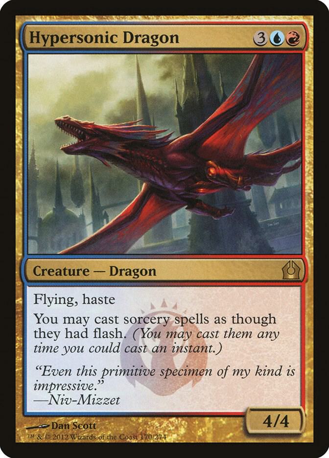 Hypersonic Dragon 170/274 (Return to Ravnica)  - Foil