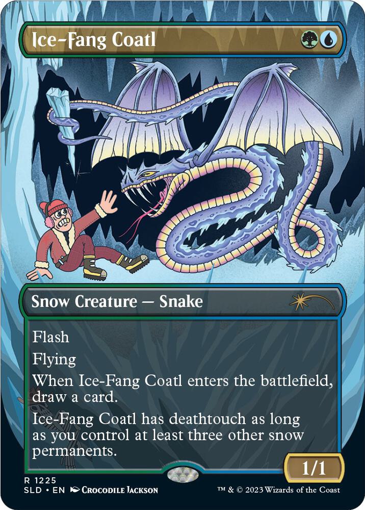 Ice Fang Coatl 1225 1225 (Secret Lair Drop Series)