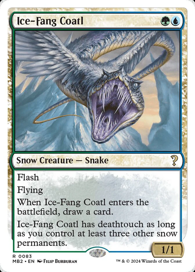 Ice-Fang Coatl 83/390 (Mystery Booster 2)