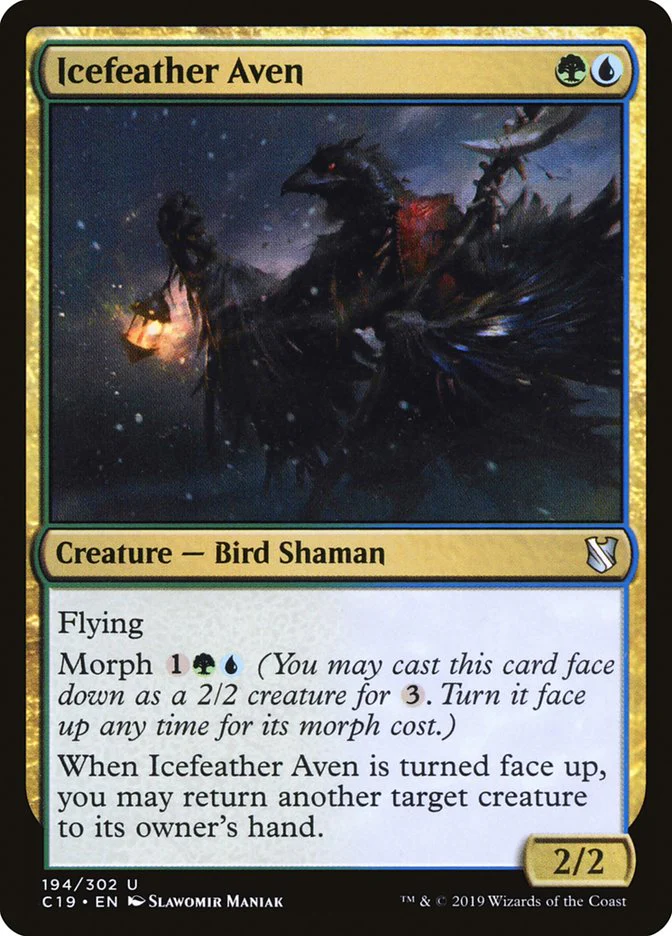 Icefeather Aven 194/302 (Commander 2019)