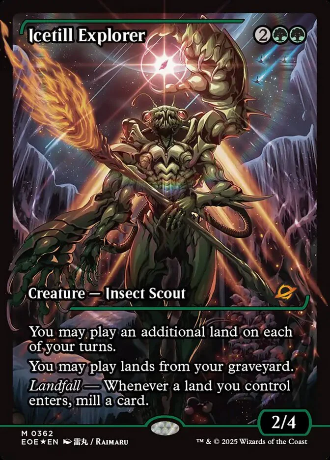 Icetill Explorer 362/276 (Edge of Eternities) - Showcase Foil