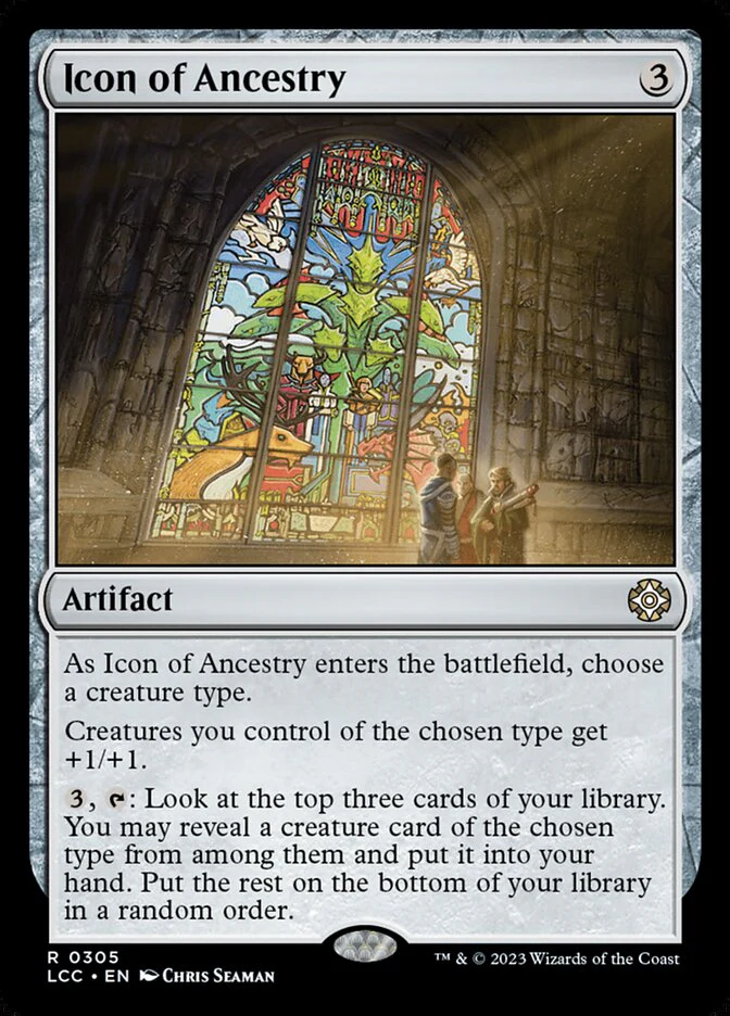 Icon of Ancestry 305 (Commander: The Lost Caverns of Ixalan)