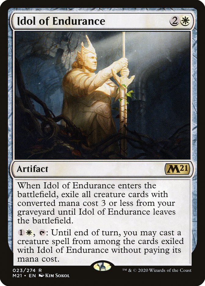 Idol of Endurance 23/274 (Core Set 2021)
