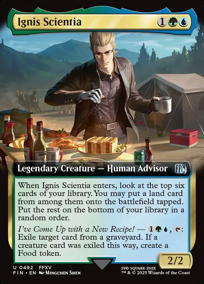Ignis Scientia 492 (FINAL FANTASY)  - Extended Art Foil