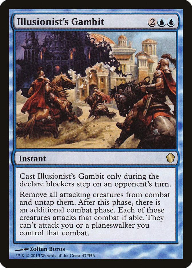 Illusionist's Gambit 47/356 (Commander 2013)