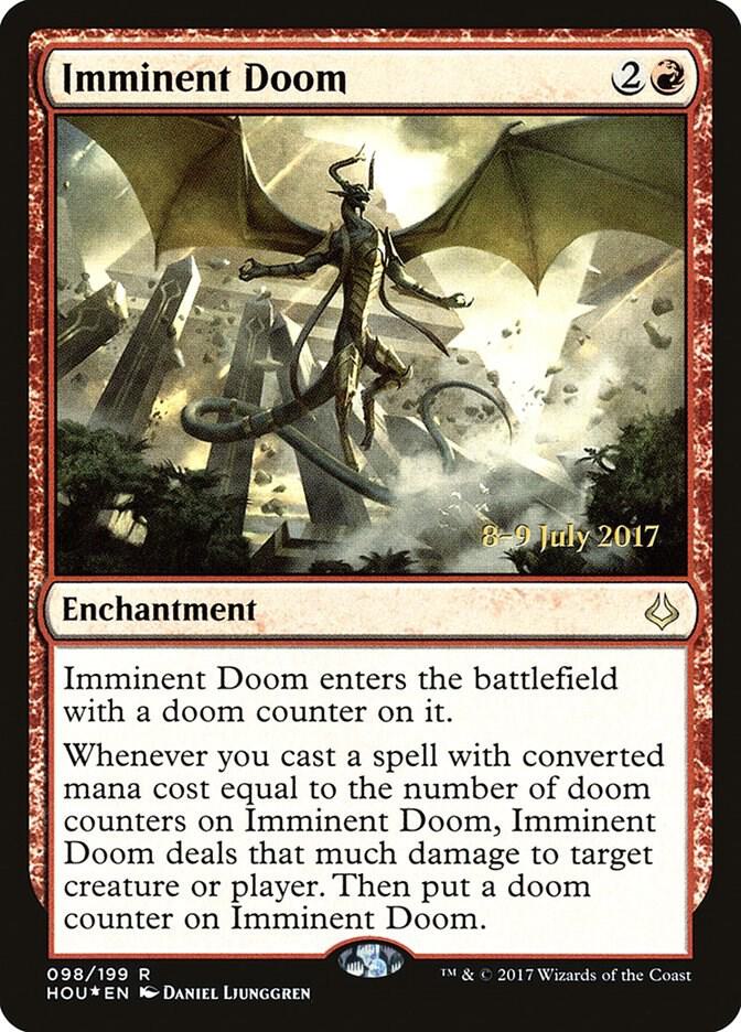 Imminent Doom 98s/62 (Prerelease Cards)  - Foil
