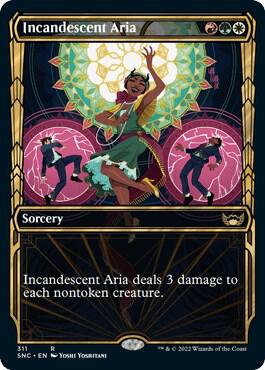 Incandescent Aria Showcase 311/281 (Streets of New Capenna)