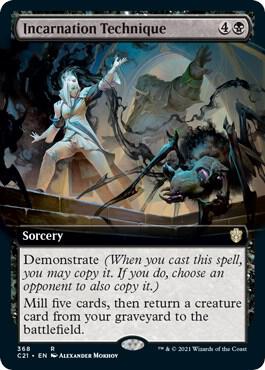 Incarnation Technique Extended Art 368/81 (Commander 2021)