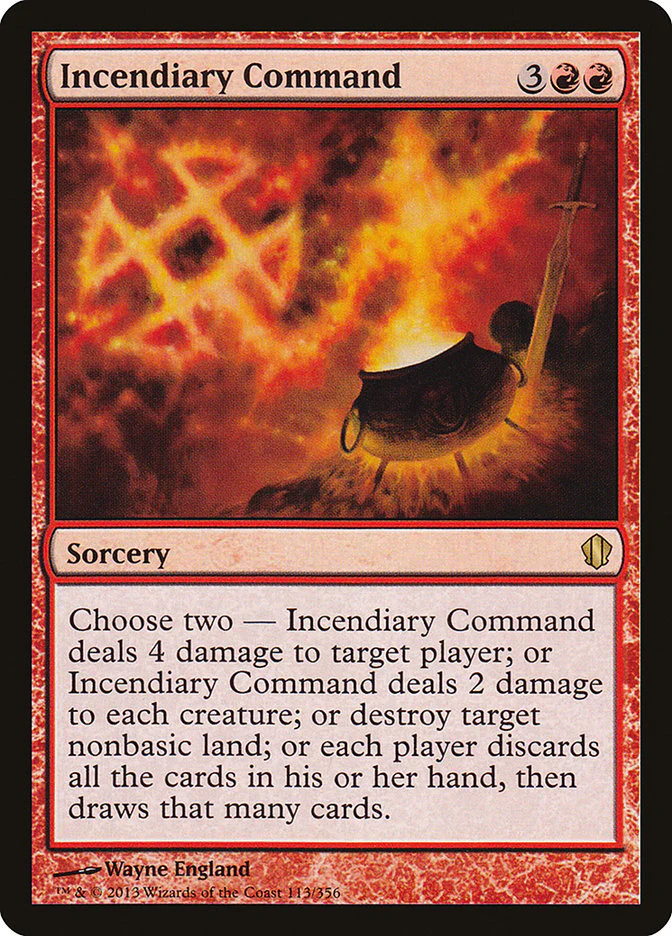 Incendiary Command 113/356 (Commander 2013)