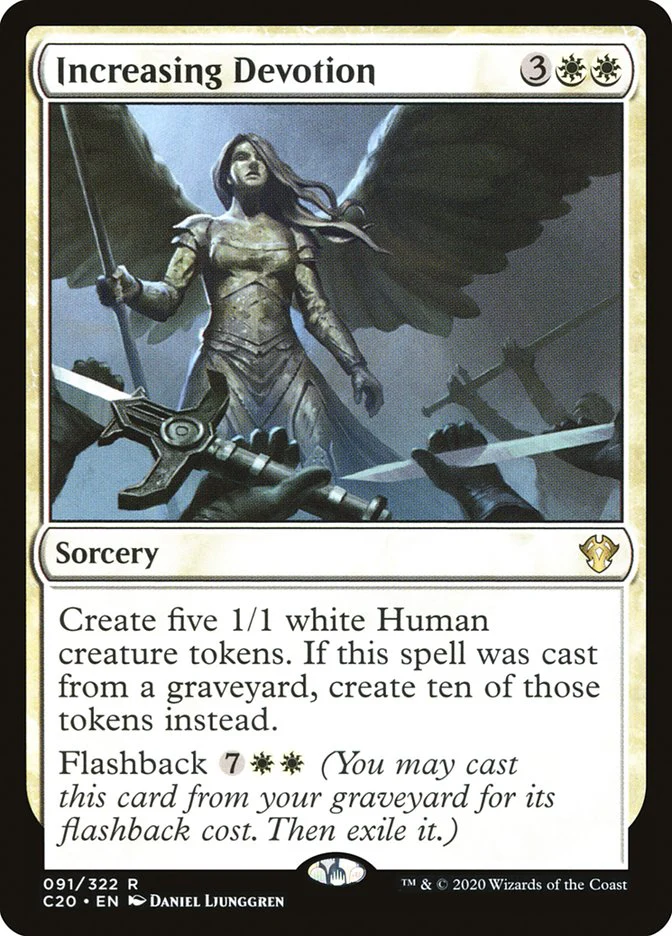 Increasing Devotion 91/322 (Commander 2020)