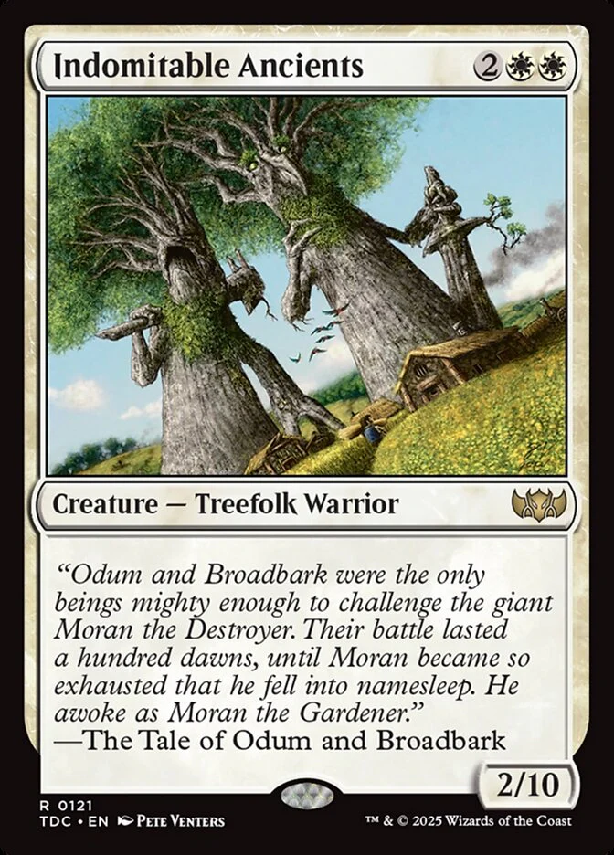 Indomitable Ancients 121/413 (Commander: Tarkir: Dragonstorm)