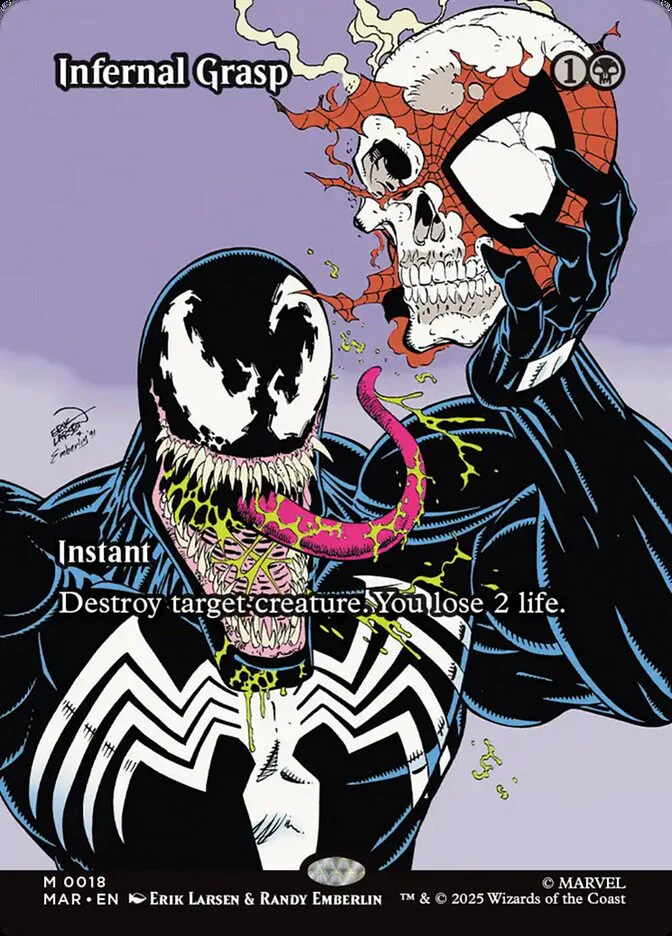 Infernal Grasp 18 (Marvel Universe Eternal-Legal)  - Borderless