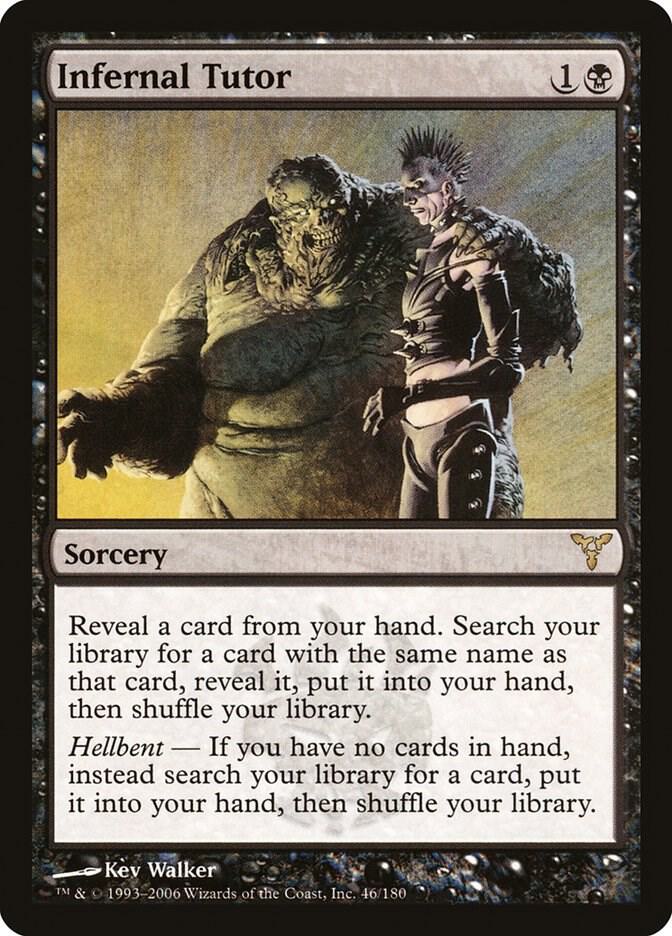 Infernal Tutor 46/180 (Dissension)