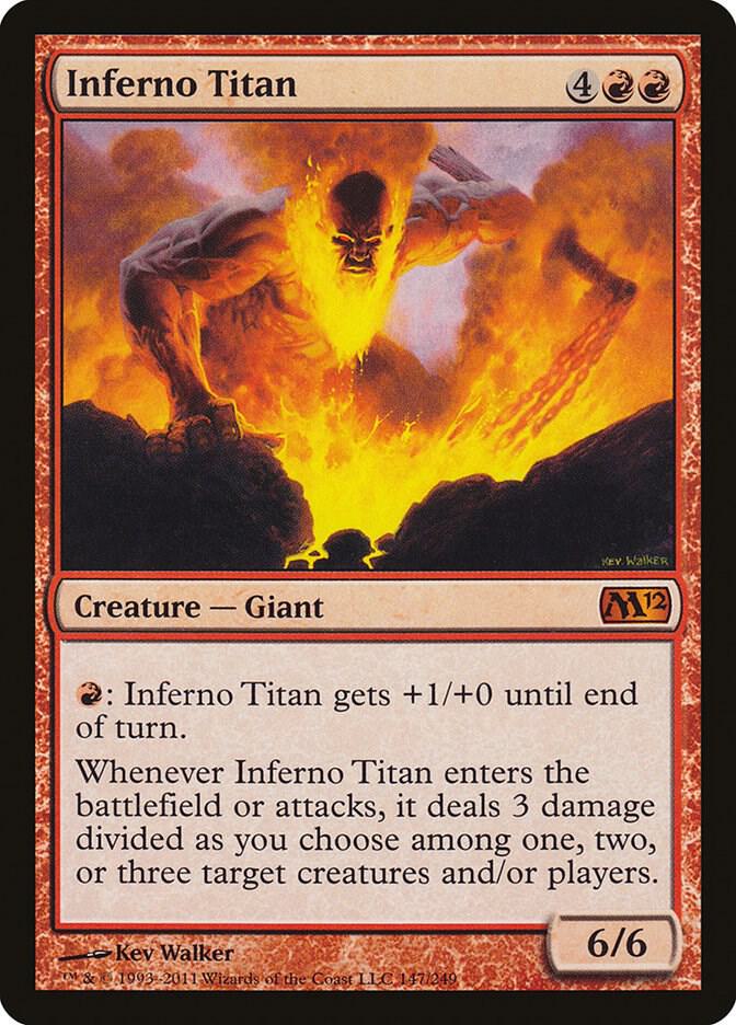 Inferno Titan 147/249 (Magic 2012 (M12))
