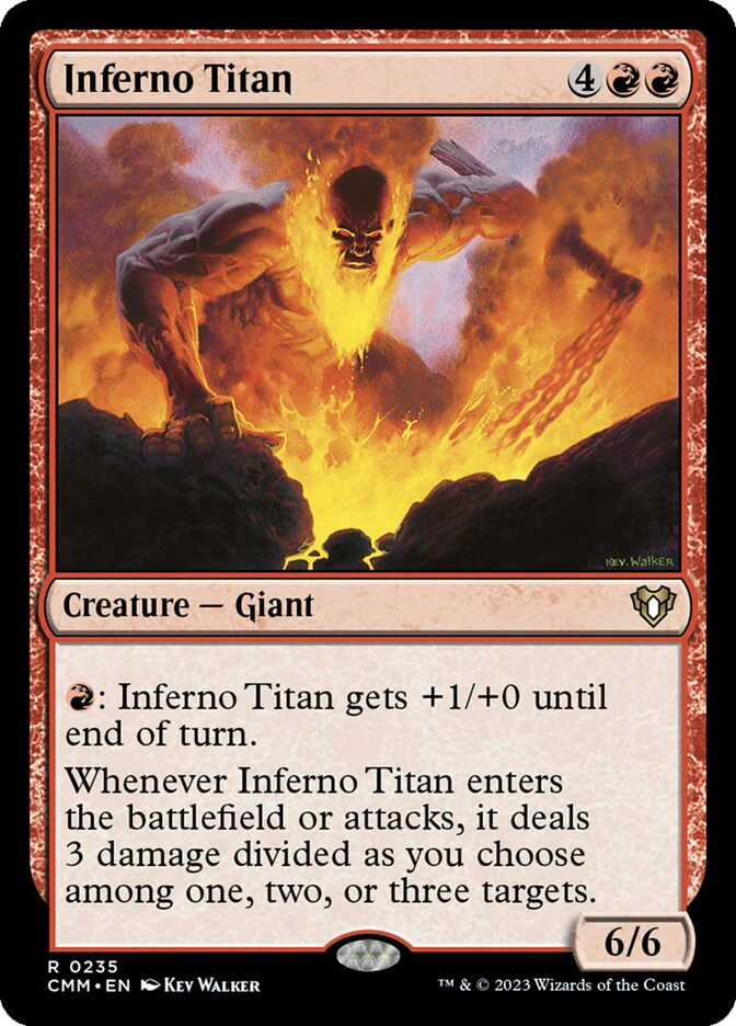 Inferno Titan 235/451 (Commander Masters)