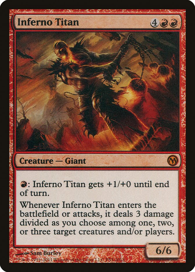 Inferno Titan PS3 2012 (Media Promos)  - Foil
