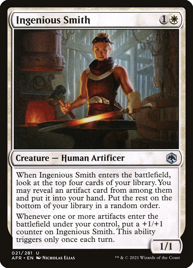 Ingenious Smith 21/281 (Adventures in the Forgotten Realms)  - Foil