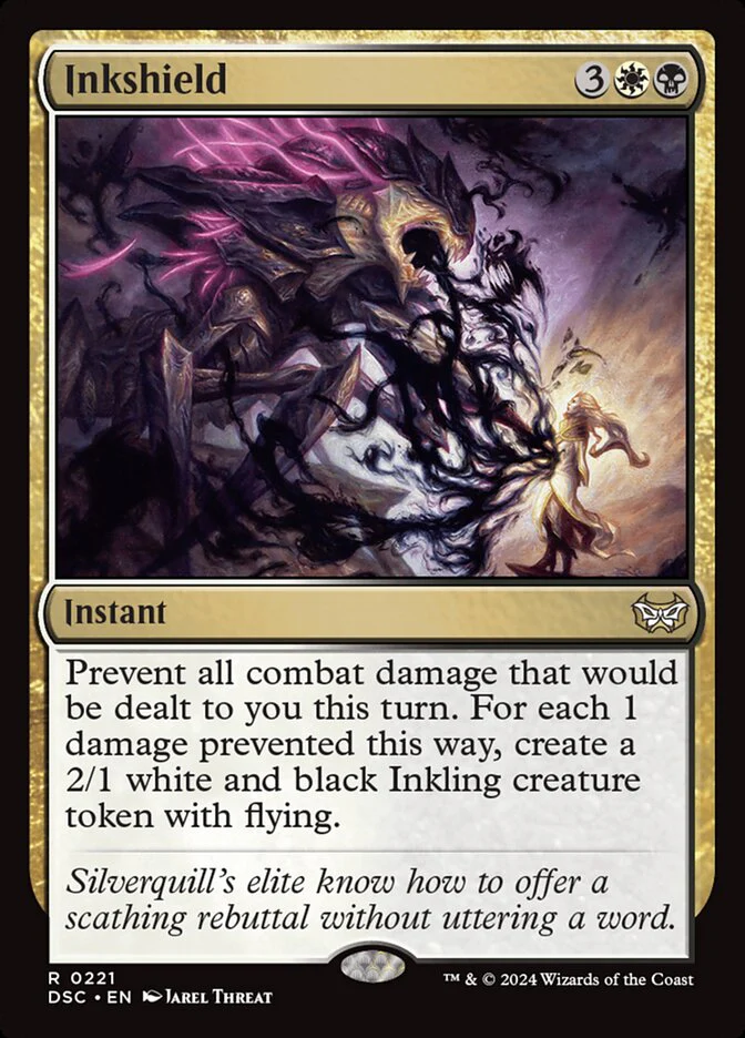 Inkshield 221/40 (Commander: Duskmourn: House of Horror)