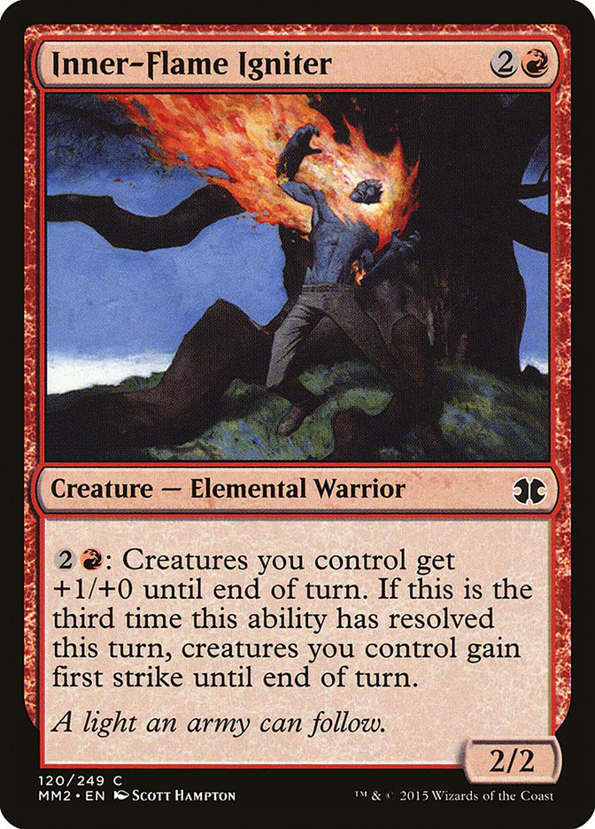 Inner-Flame Igniter 120/249 (Modern Masters 2015)  - Foil