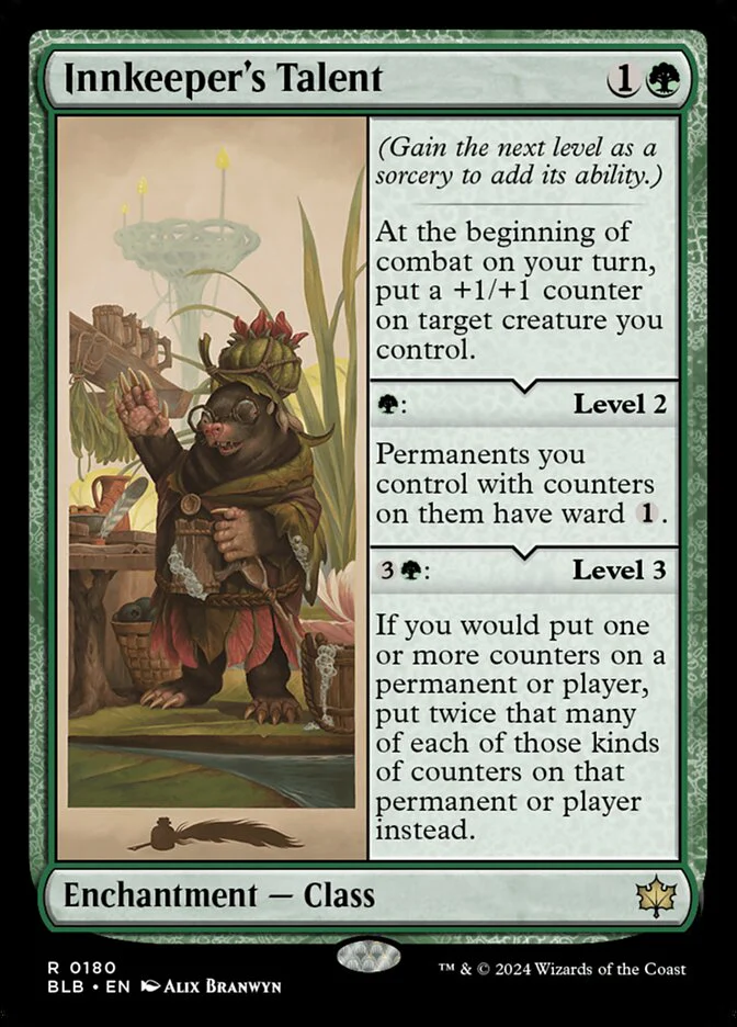 Innkeeper's Talent 180 (Bloomburrow) - Foil