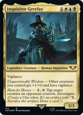 Inquisitor Greyfax 173 (Universes Beyond: Warhammer 40,000) - Foil