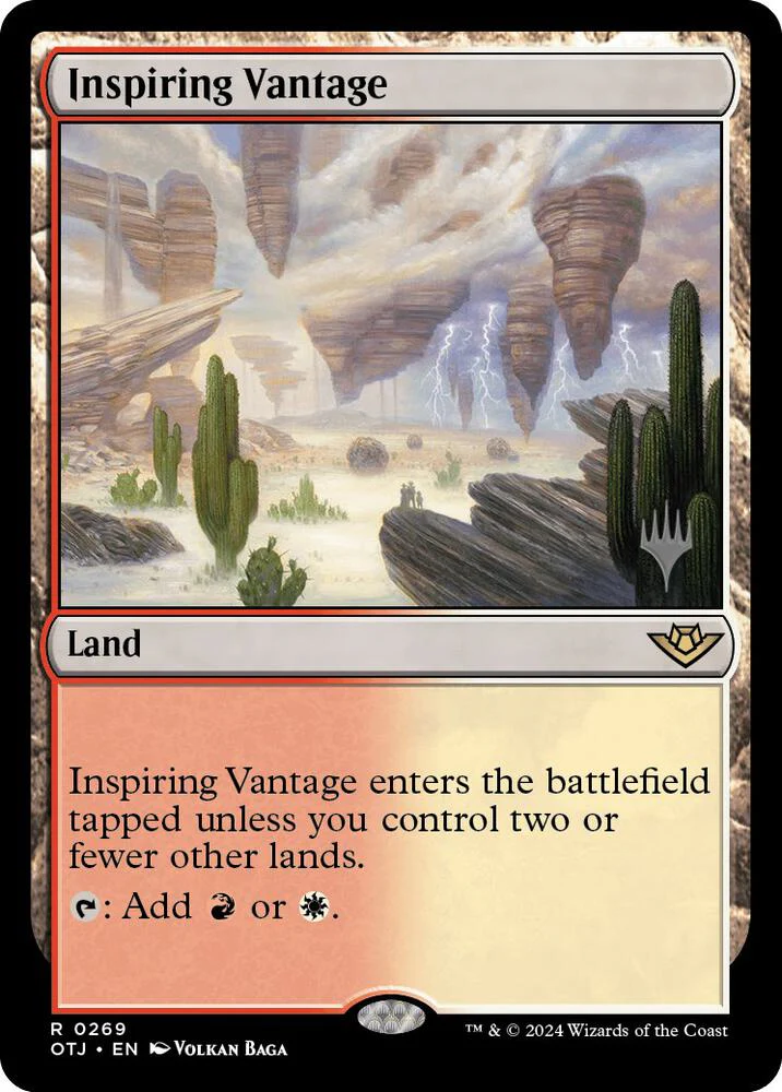 Inspiring Vantage 269p/160 (Promo Pack: Outlaws of Thunder Junction)