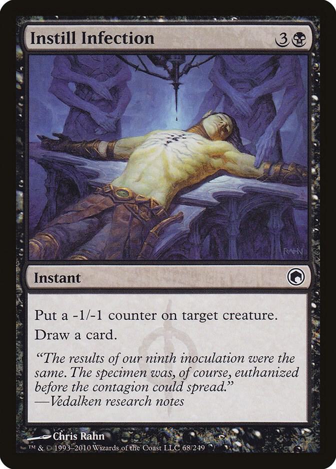 Instill Infection 68 (Scars of Mirrodin)  - Foil