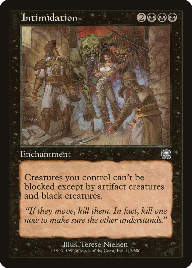 Intimidation 142/350 (Mercadian Masques)