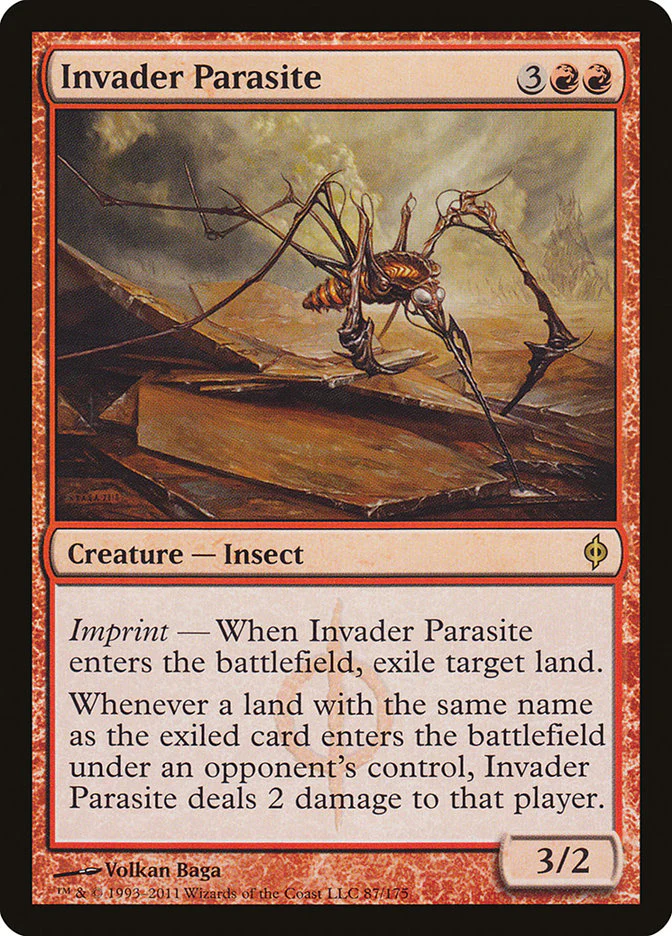 Invader Parasite 87/175 (New Phyrexia)  - Foil