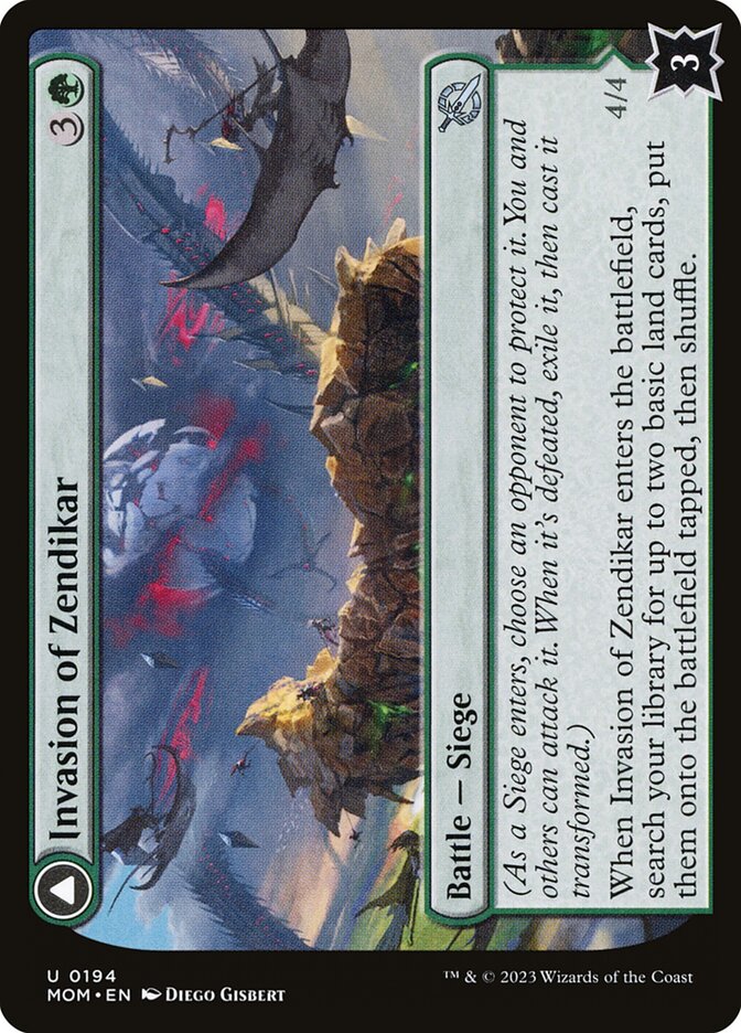 Invasion of Zendikar // Awakened Skyclave 194/291 (March of the Machine)
