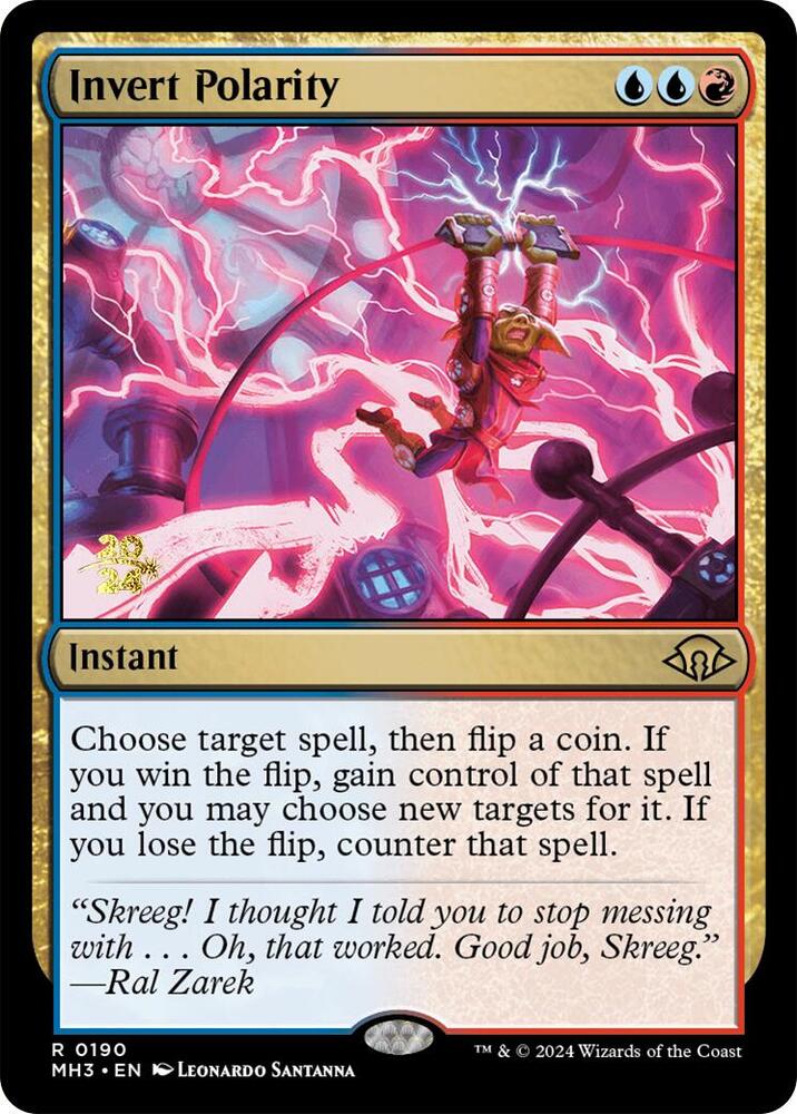 Invert Polarity 190s/90 (Prerelease Cards)  - Foil