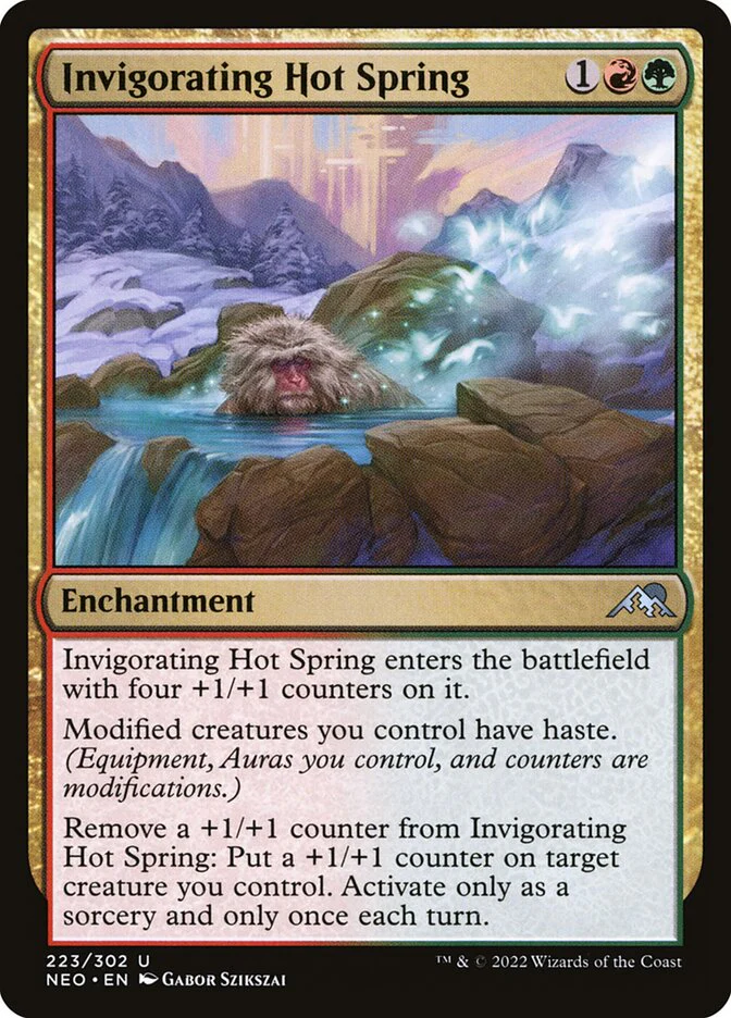 Invigorating Hot Spring 223/302 (Kamigawa: Neon Dynasty)