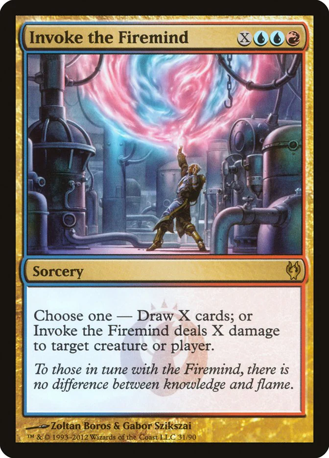 Invoke the Firemind 31/90 (Duel Decks: Izzet vs. Golgari)