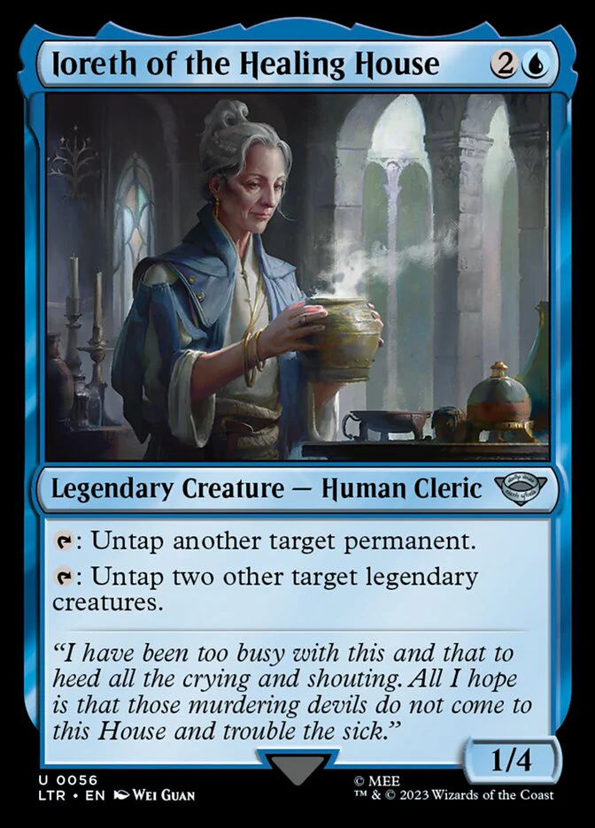 Ioreth of the Healing House 56 (Universes Beyond: The Lord of the Rings: Tales of Middle-earth)  - Foil