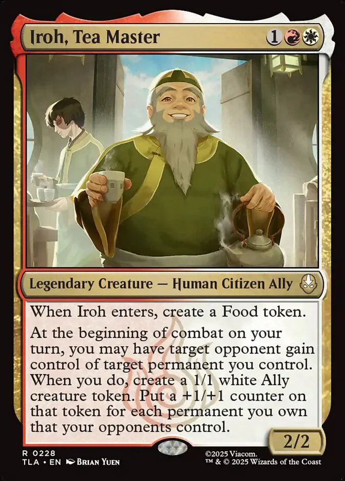 Iroh, Tea Master 228 (Avatar: The Last Airbender)  - Foil