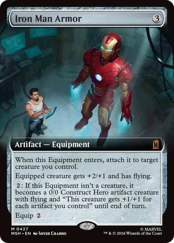 Iron Man Armor 427 (Marvel Super Heroes)  - Extended Art Foil