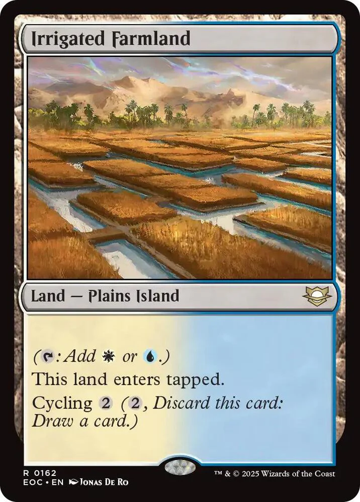 Irrigated Farmland 162 (Commander: Edge of Eternities)